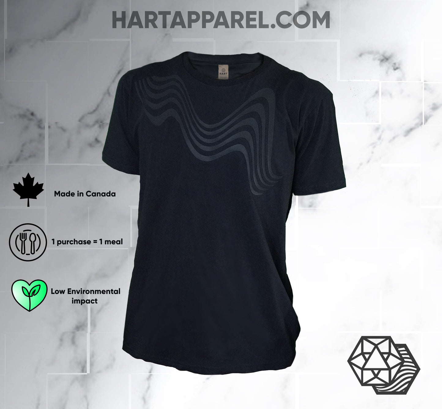 Black Edition - New Wave T - HartApparel