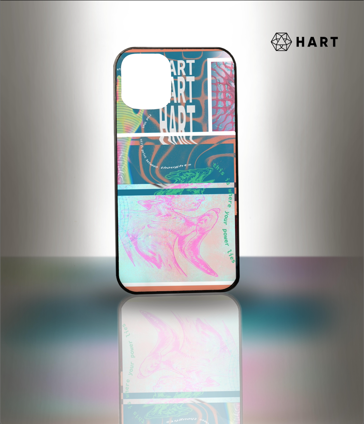 Iphone Case - Pastel Glitch - HartApparel